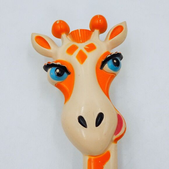Avon Shower Bath Brush Giraffe Long Handle 1977 - Picture 2 of 8